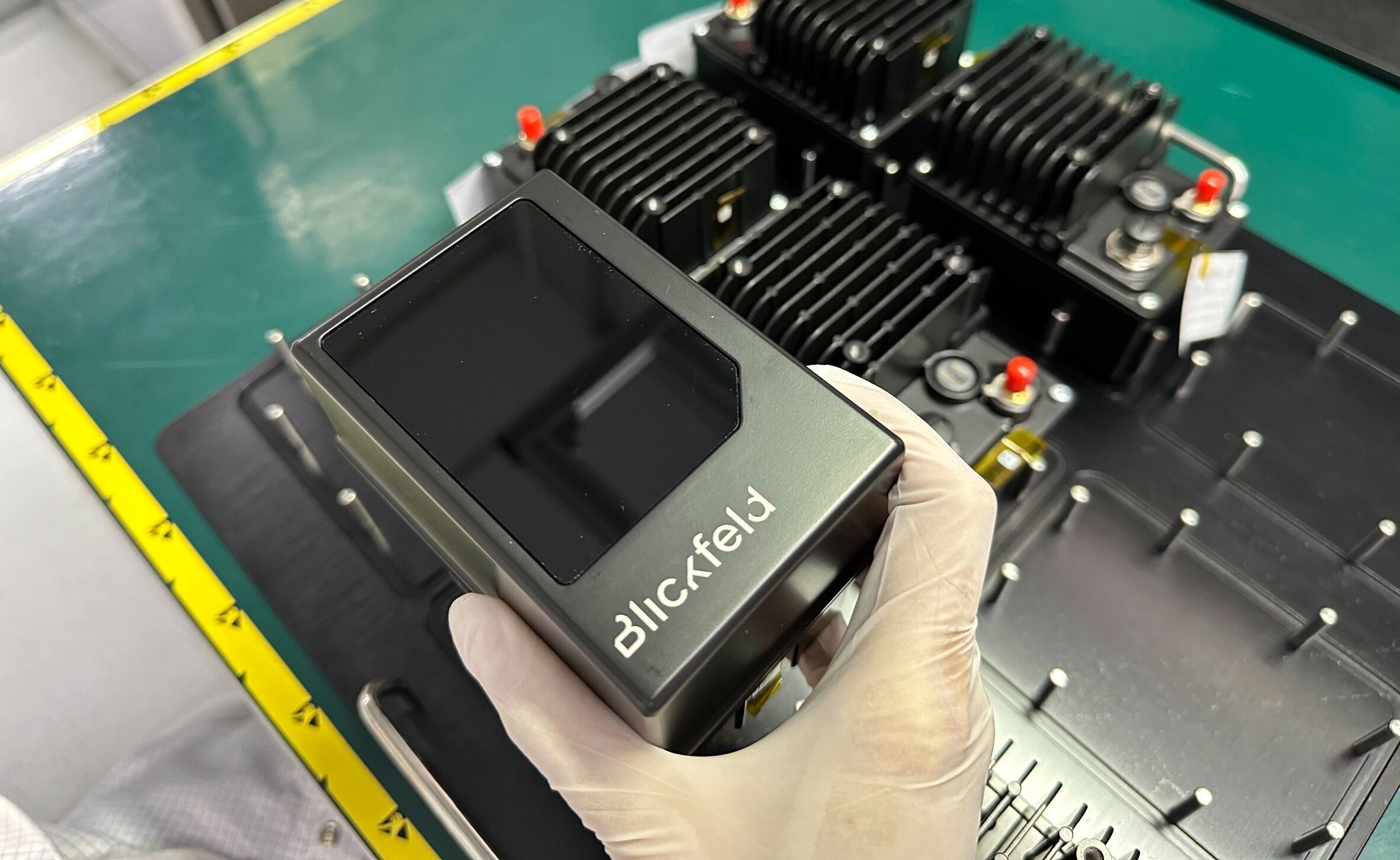 Blickfeld Qb2 industrialization and production environment